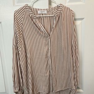 CJLA striped blouse